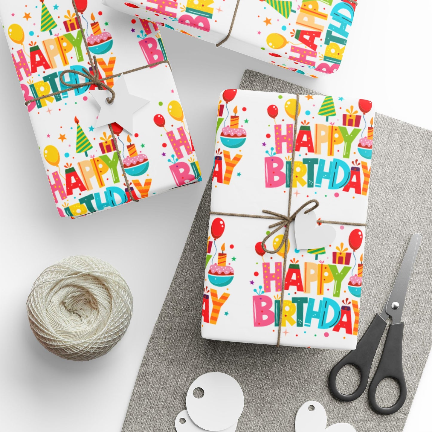 Birthday Celebration Wrapping Paper