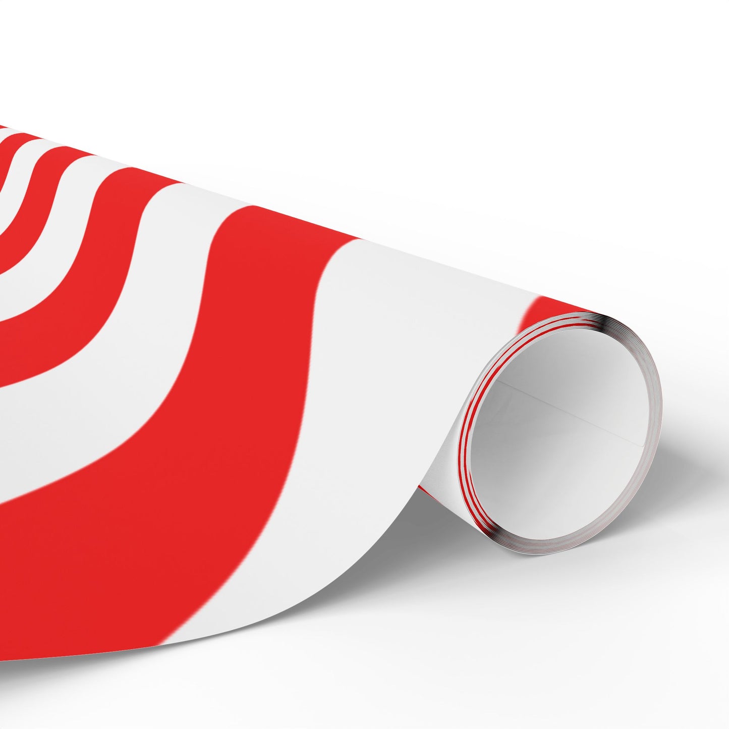 Classic Red & White Wrapping Paper Elegant Gift Wrap for Any Occasion