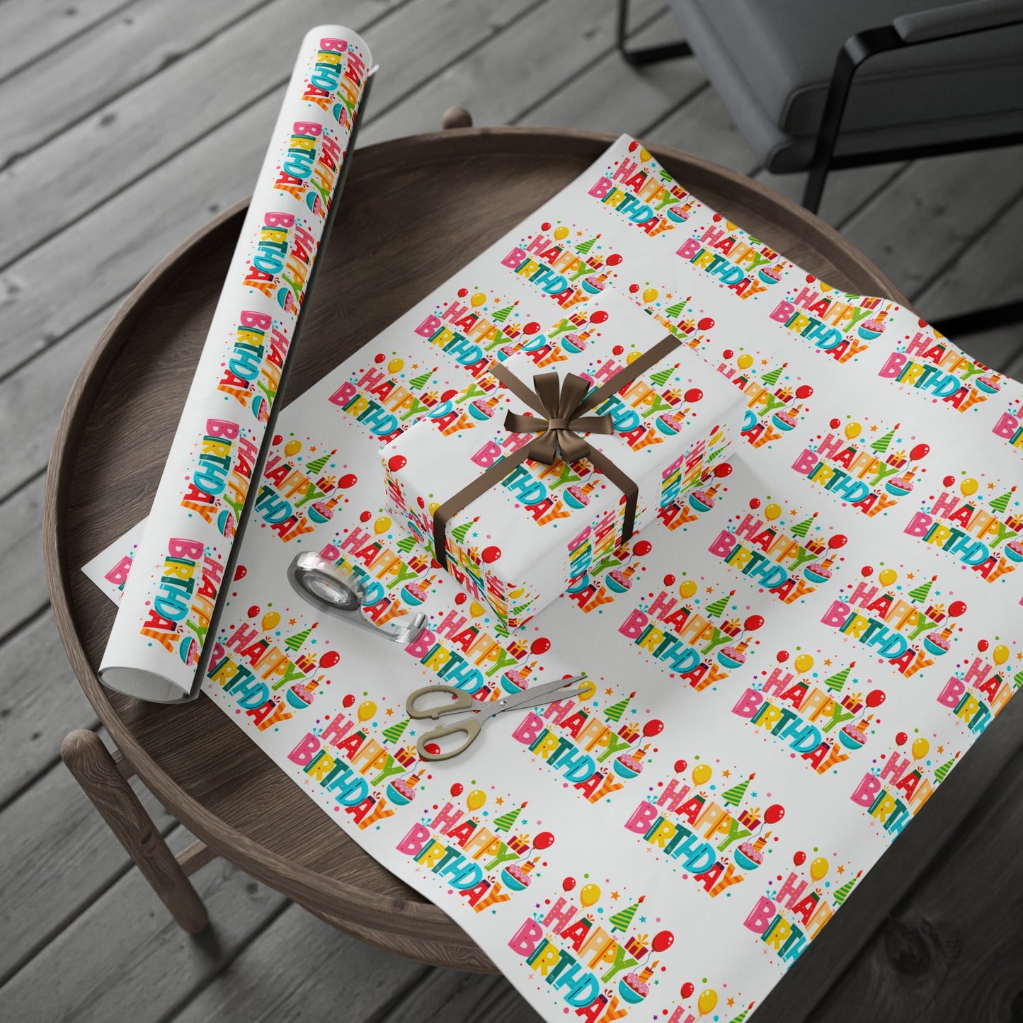 Birthday Celebration Wrapping Paper