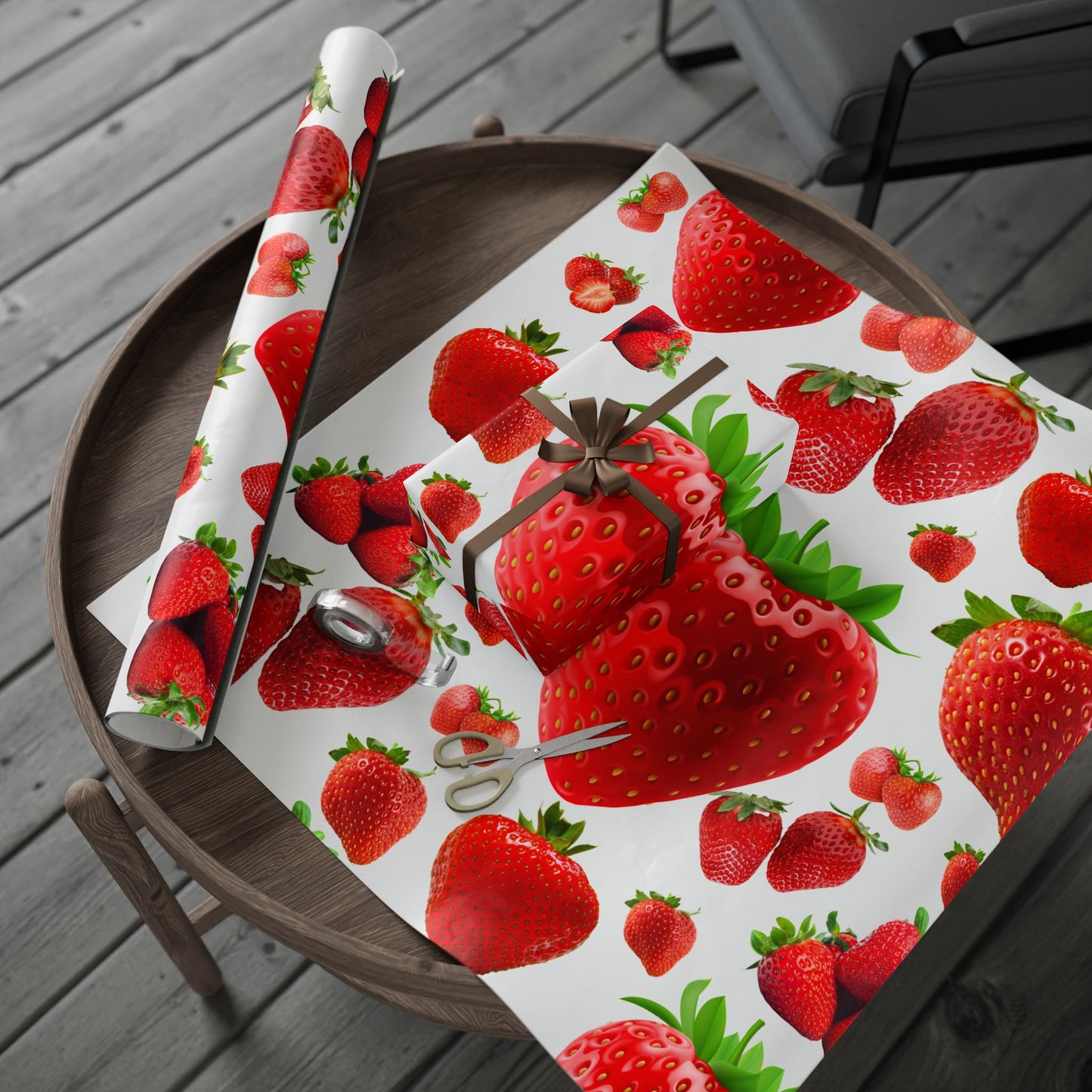 Strawberry Delight Wrapping Paper