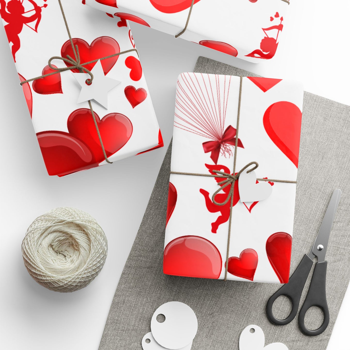 Valentine Wrapping Paper Romantic Gift Wrap for Special Occasions