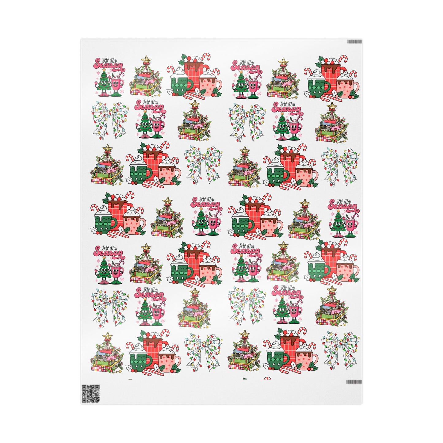 Classic Christmas Wrapping Paper – Festive Gift Wrap Sheets