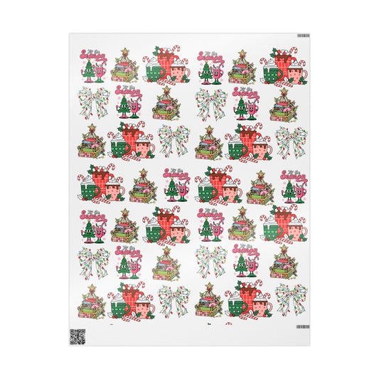 Classic Christmas Wrapping Paper – Festive Gift Wrap Sheets