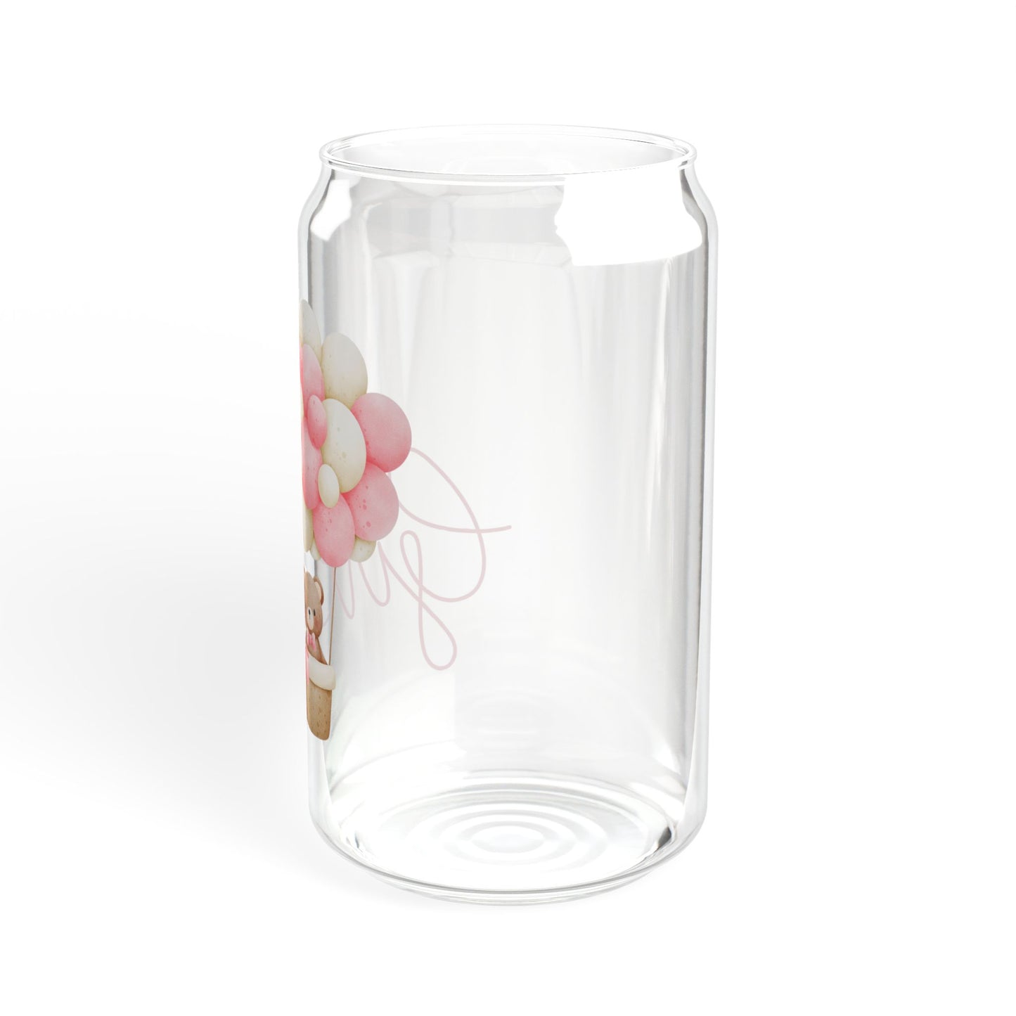 Vote Girl Drink Glass 16oz Eco Friendly Glass