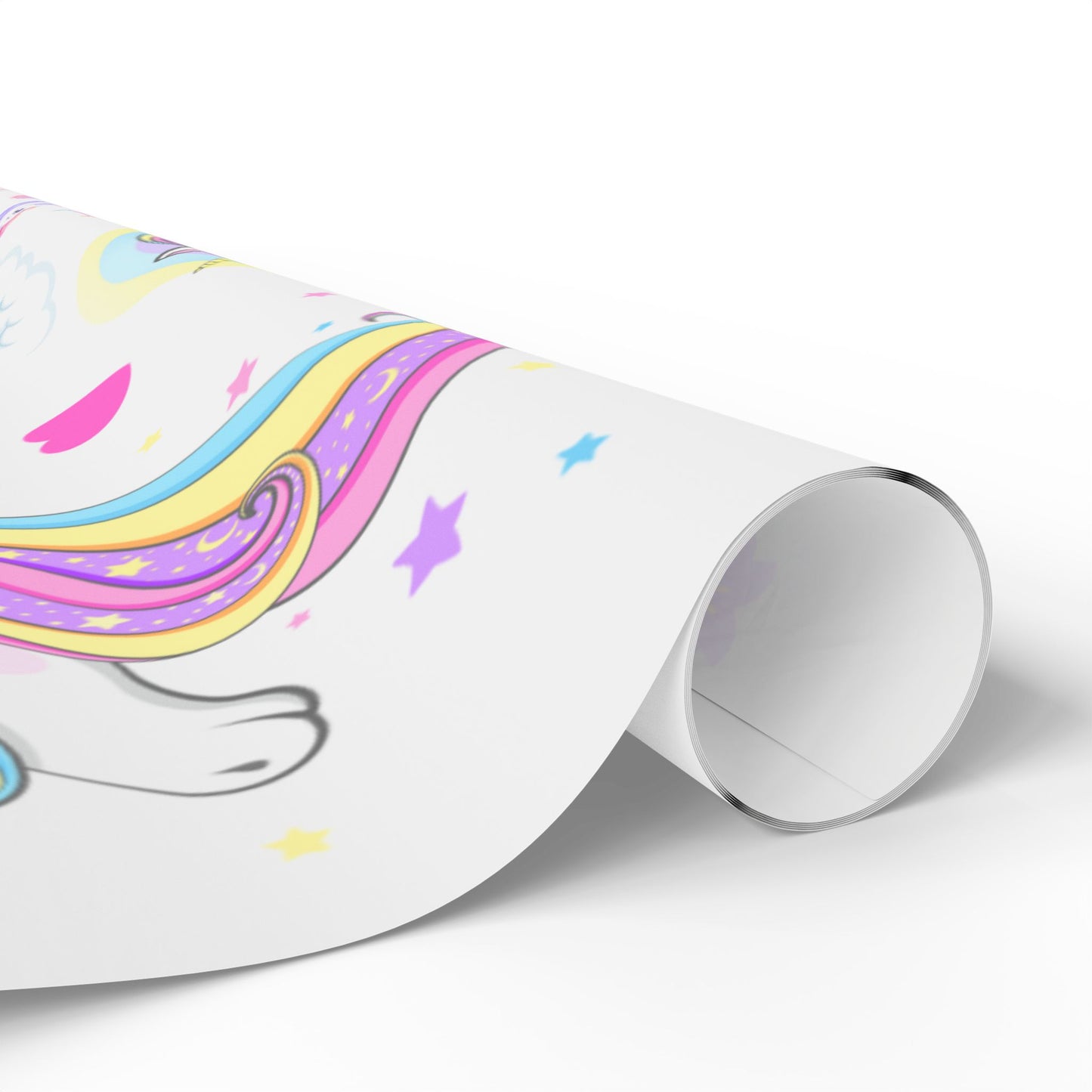 Colorful Horse Wrapping Paper Bright Gift Wrap for Celebrations