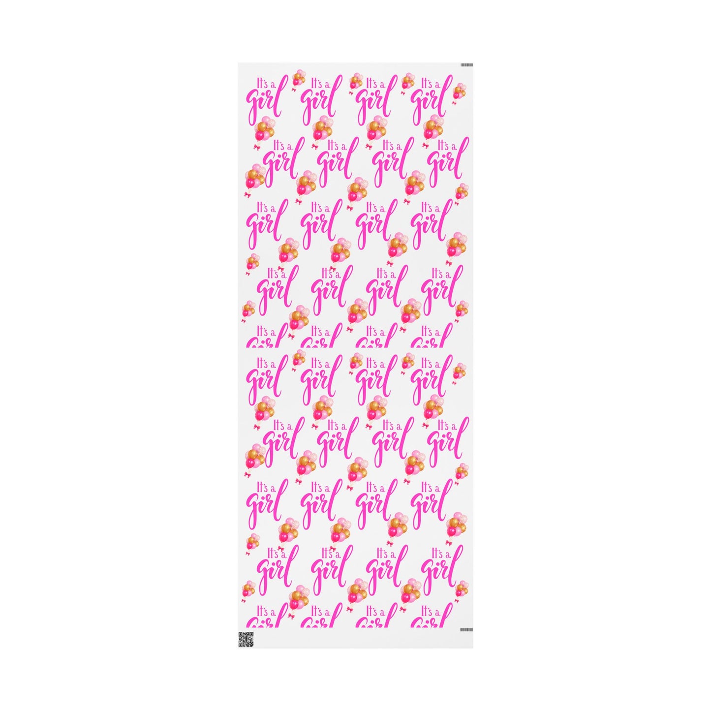 Baby Shower Wrapping Paper Floral Gift Wrap for Celebrations