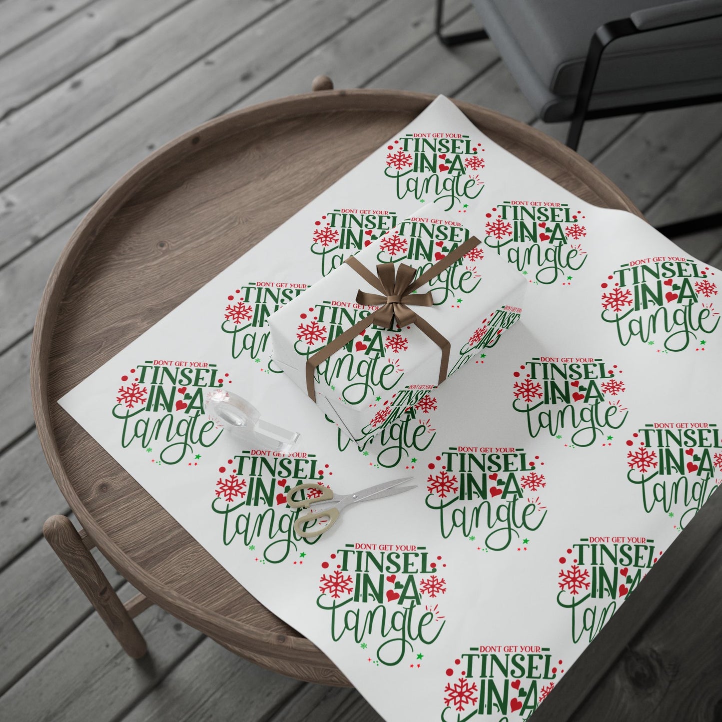 Festive Wrapping Paper Seasonal Gift Wrap for Holidays and Celebrations