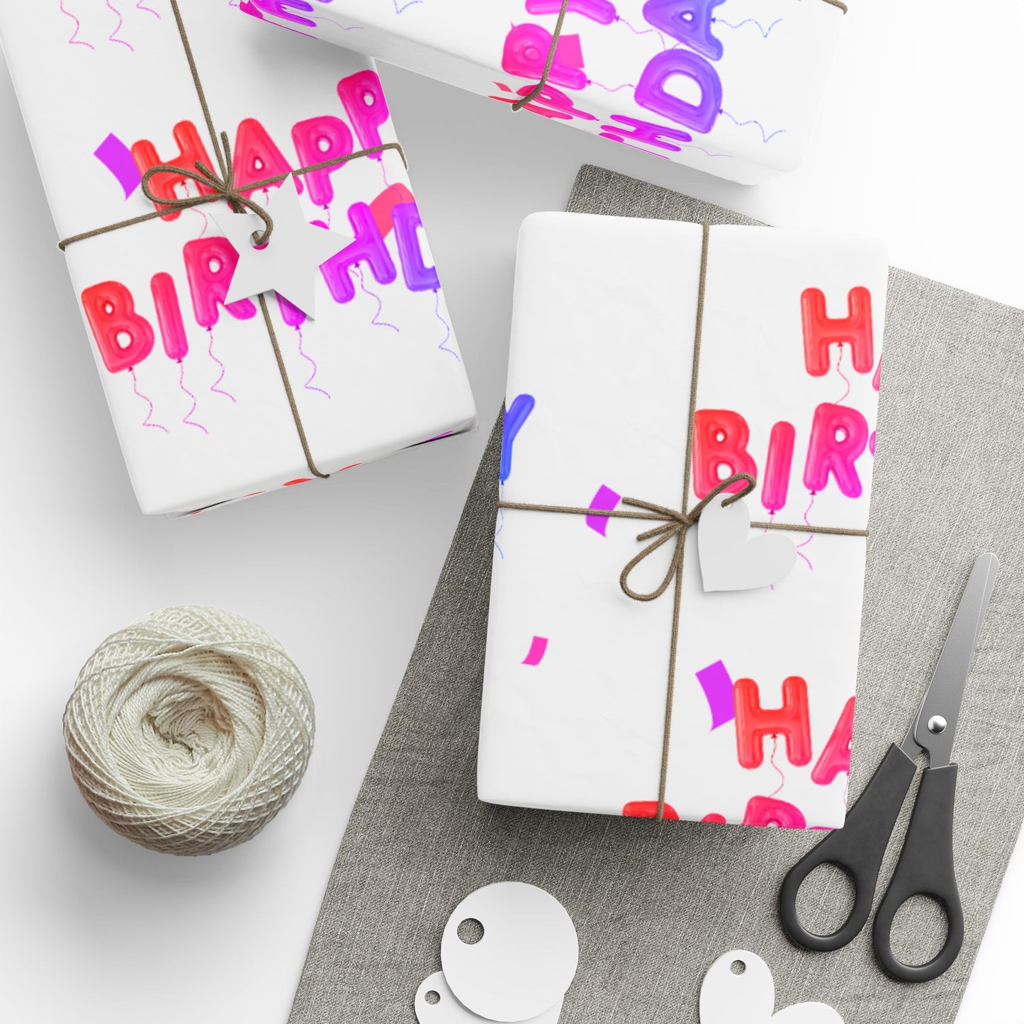 Bright Birthday Wrapping Paper