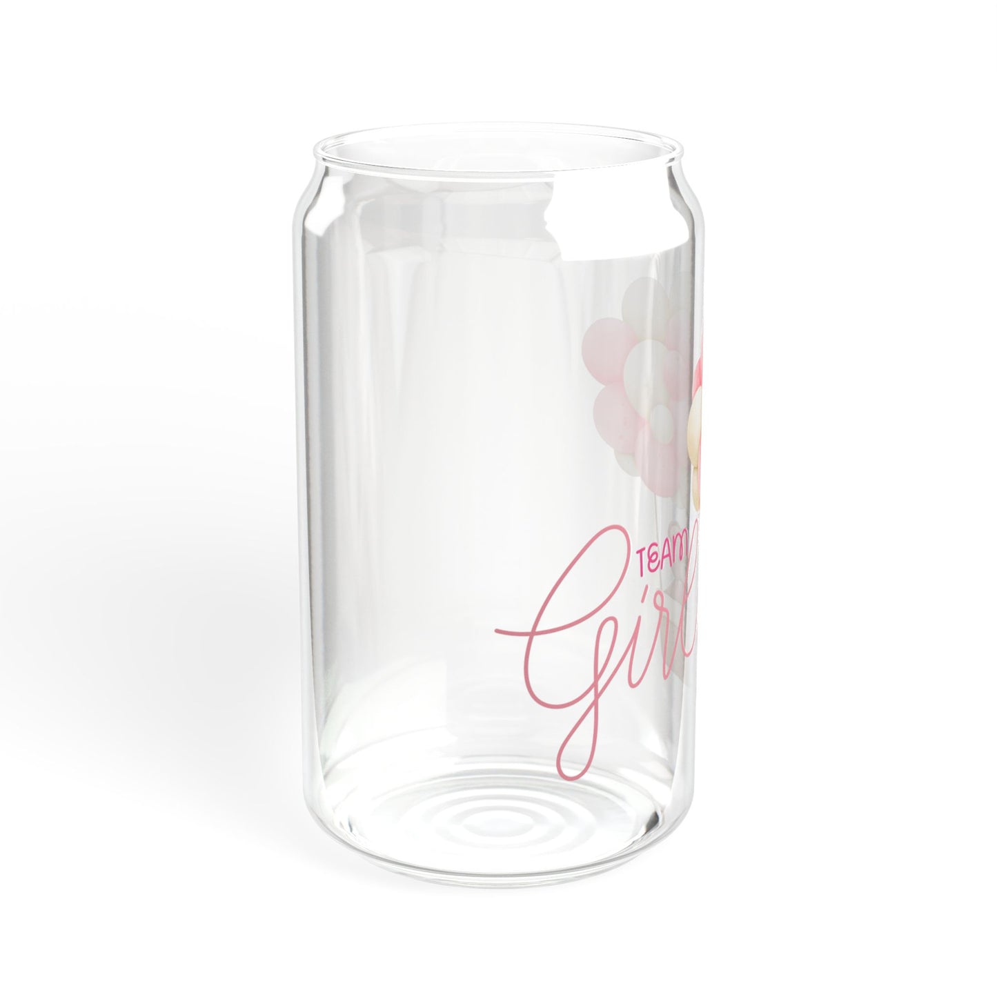 Vote Girl Drink Glass 16oz Eco Friendly Glass