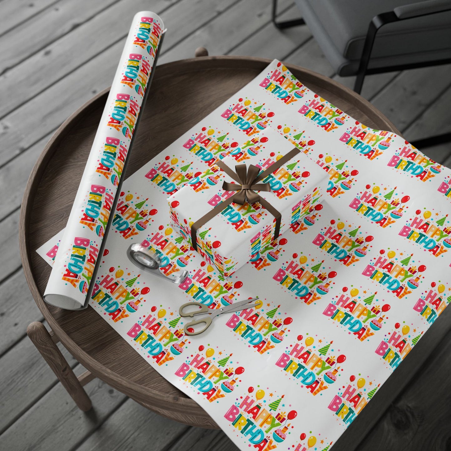 Birthday Celebration Wrapping Paper