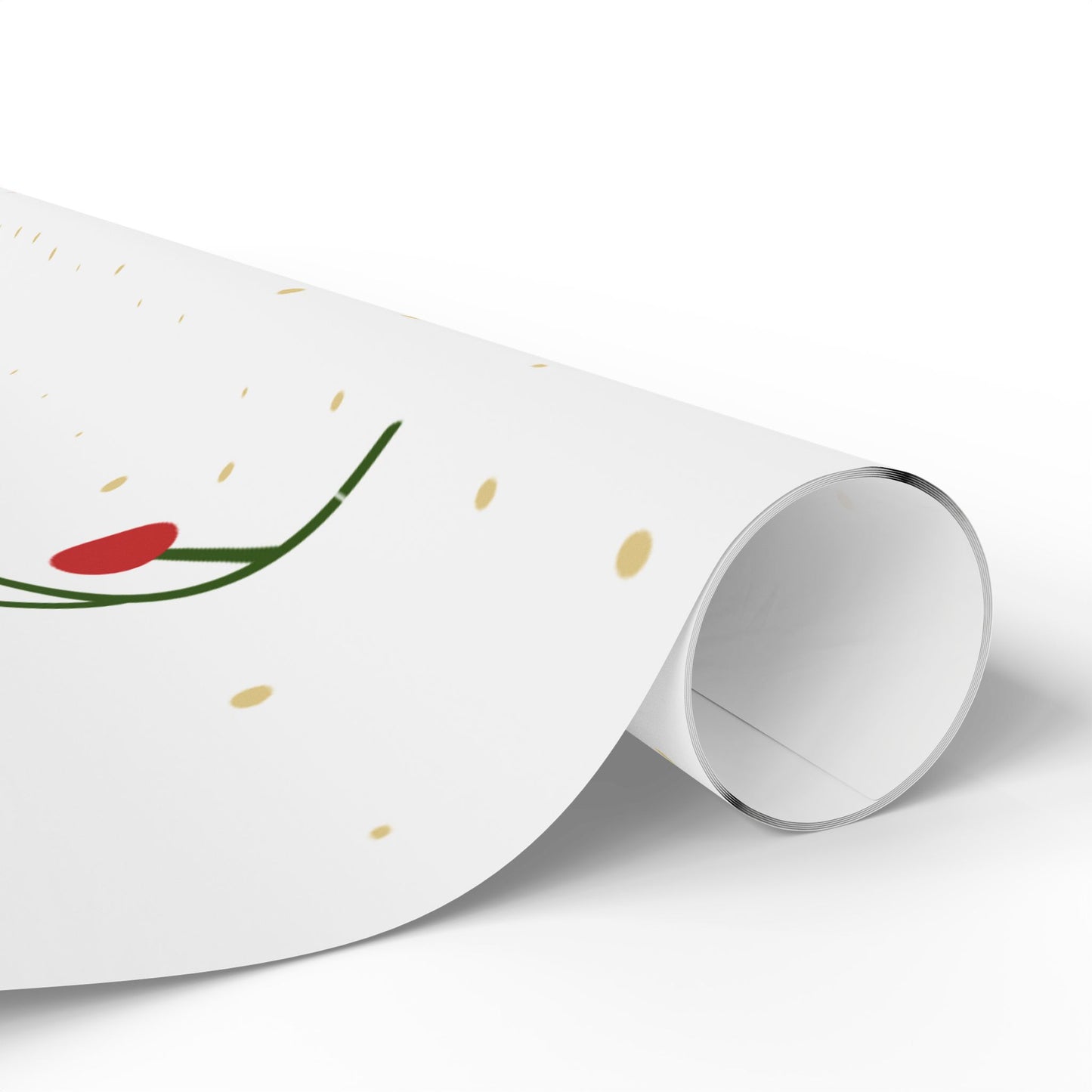 Holiday Greenery Wrapping Paper Elegant Christmas Gift Wrap Roll