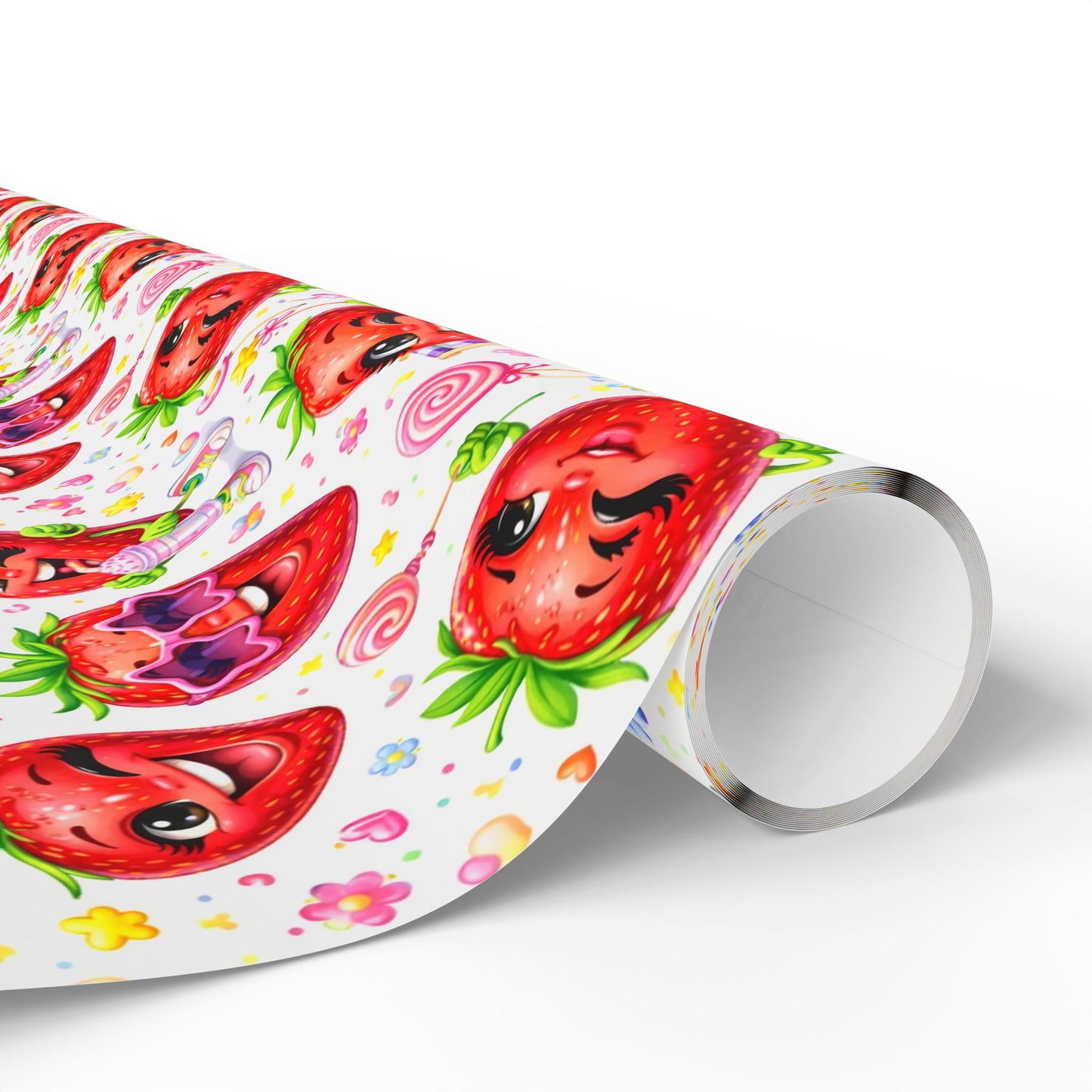 Strawberry Delight Wrapping Paper